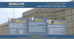 Desktop Screenshot of doublewal.com